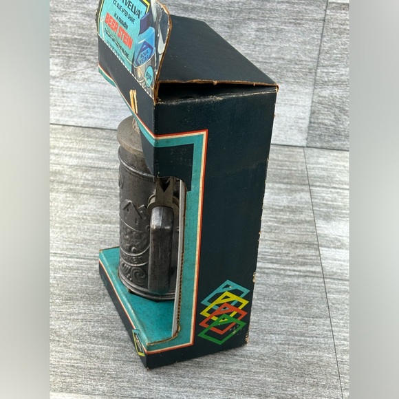 VTG Aqua Velva Ice Blue After Shave Beer Stein NIB NOS 6 Fl. Oz. J. B. Williams - Picture 12 of 16